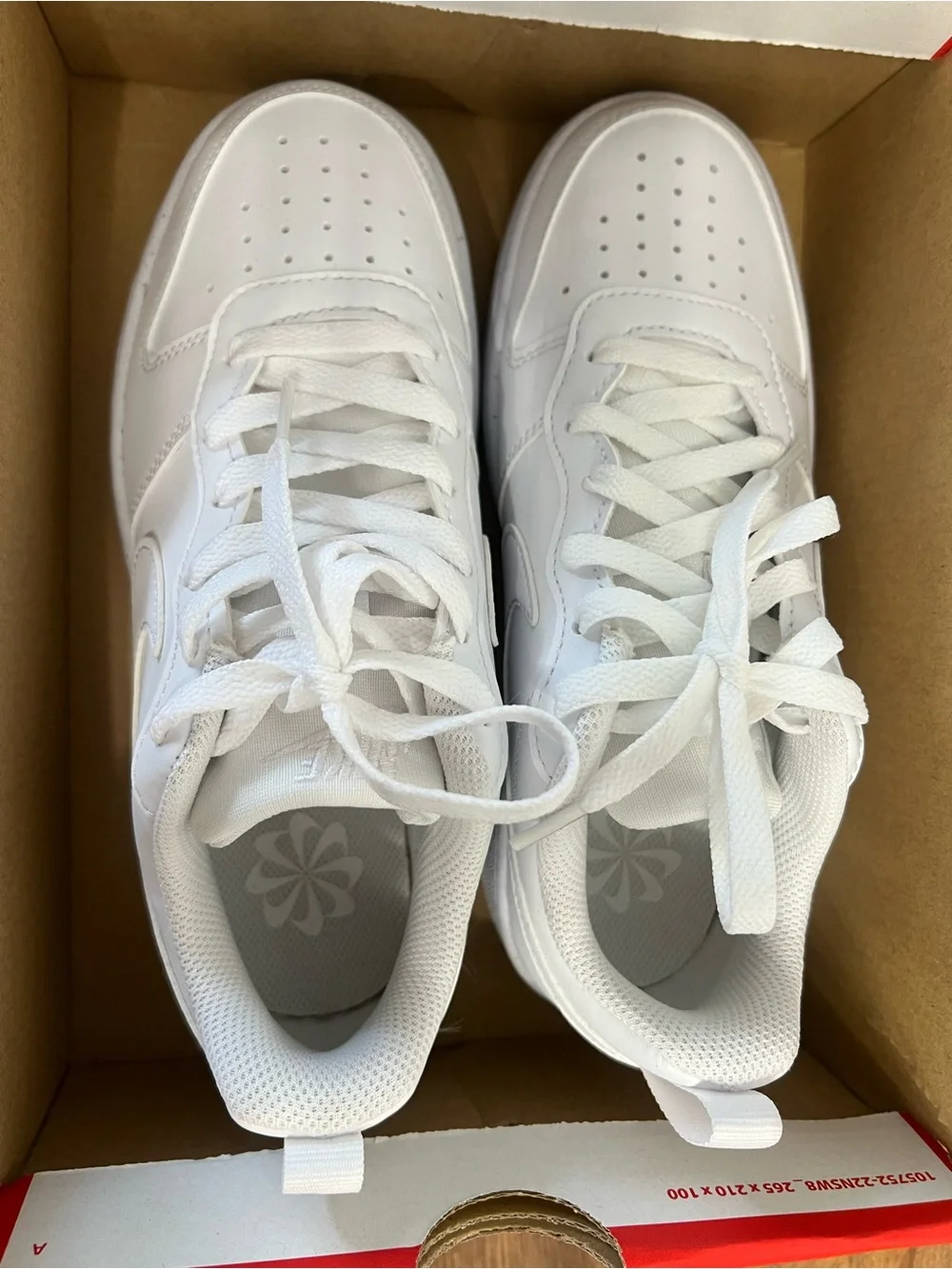 Nike kids White Air Force 1’s